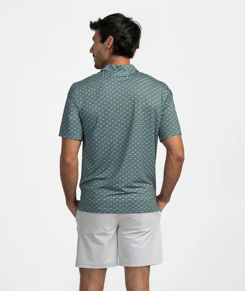 SSCO Men’s Perfect Round MotionTech Polo SS - Back Nine