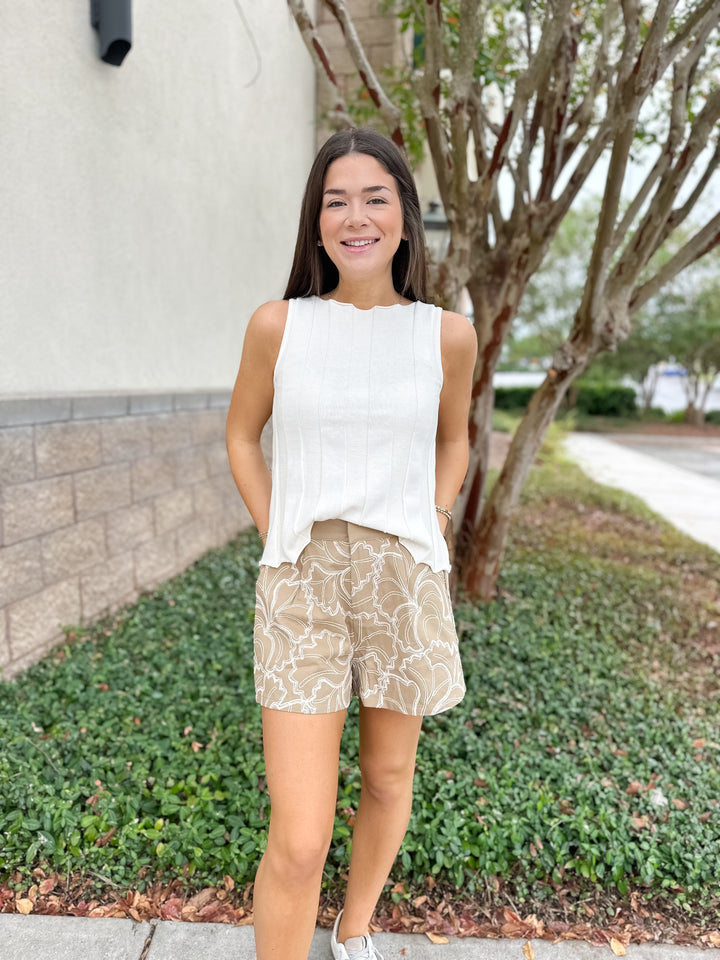 Annalise Embroidered Shorts
