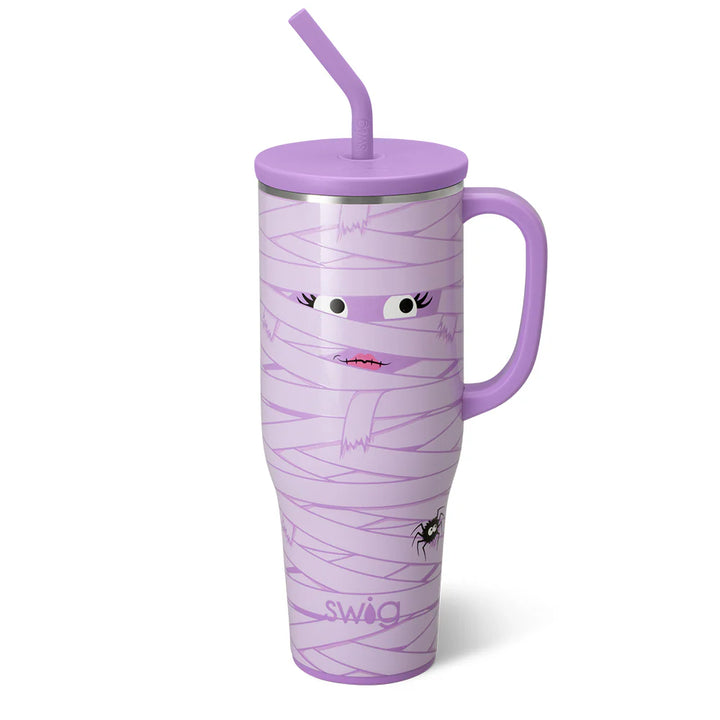 Swig Mega Mug 40oz - Boo Crew Mummy
