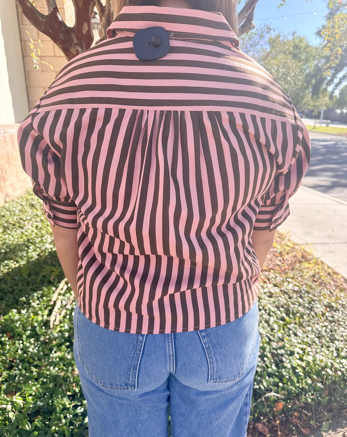 Harlow Denim Top