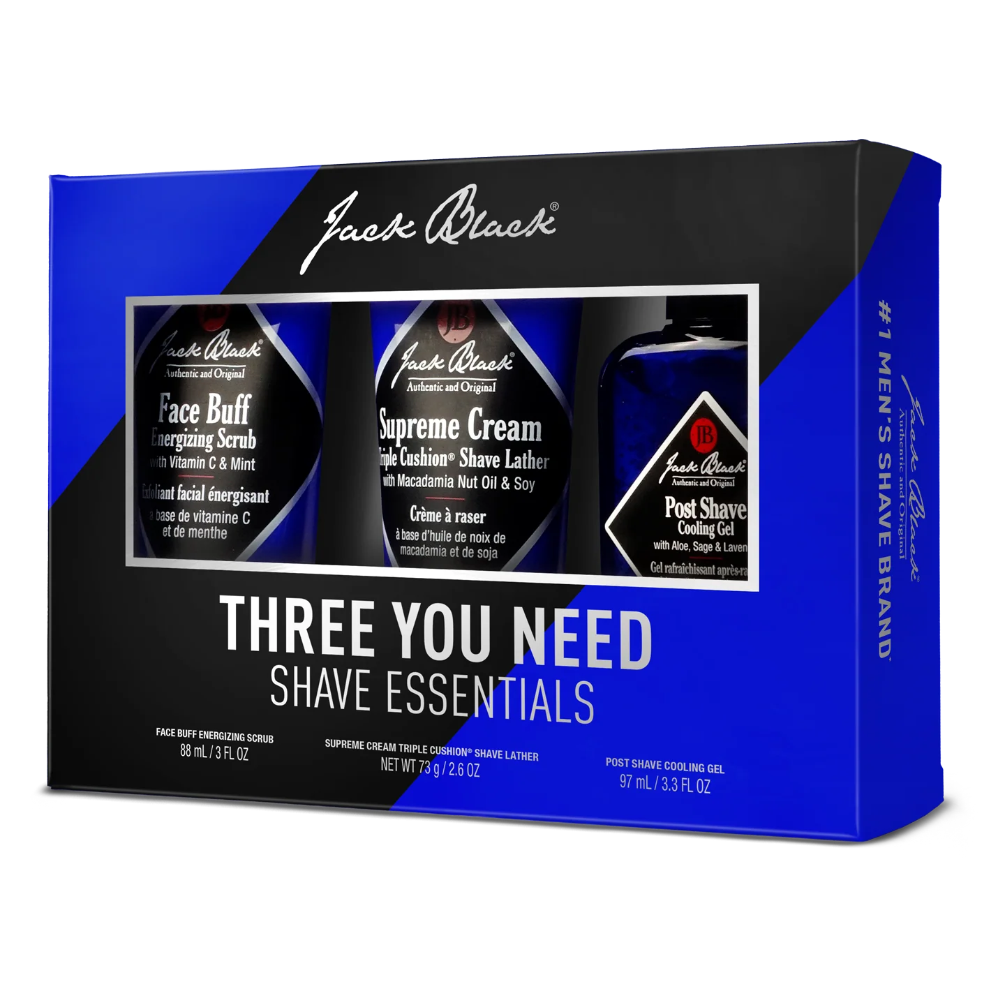 Jack Black Three You Need Shave Essentials