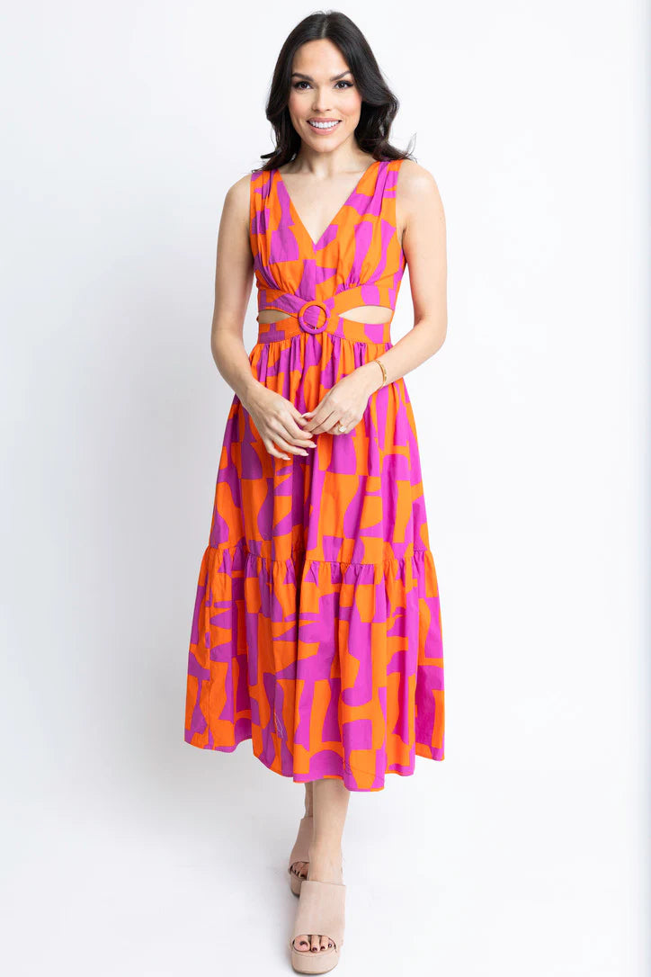 Marlie Cut Out Maxi Dress