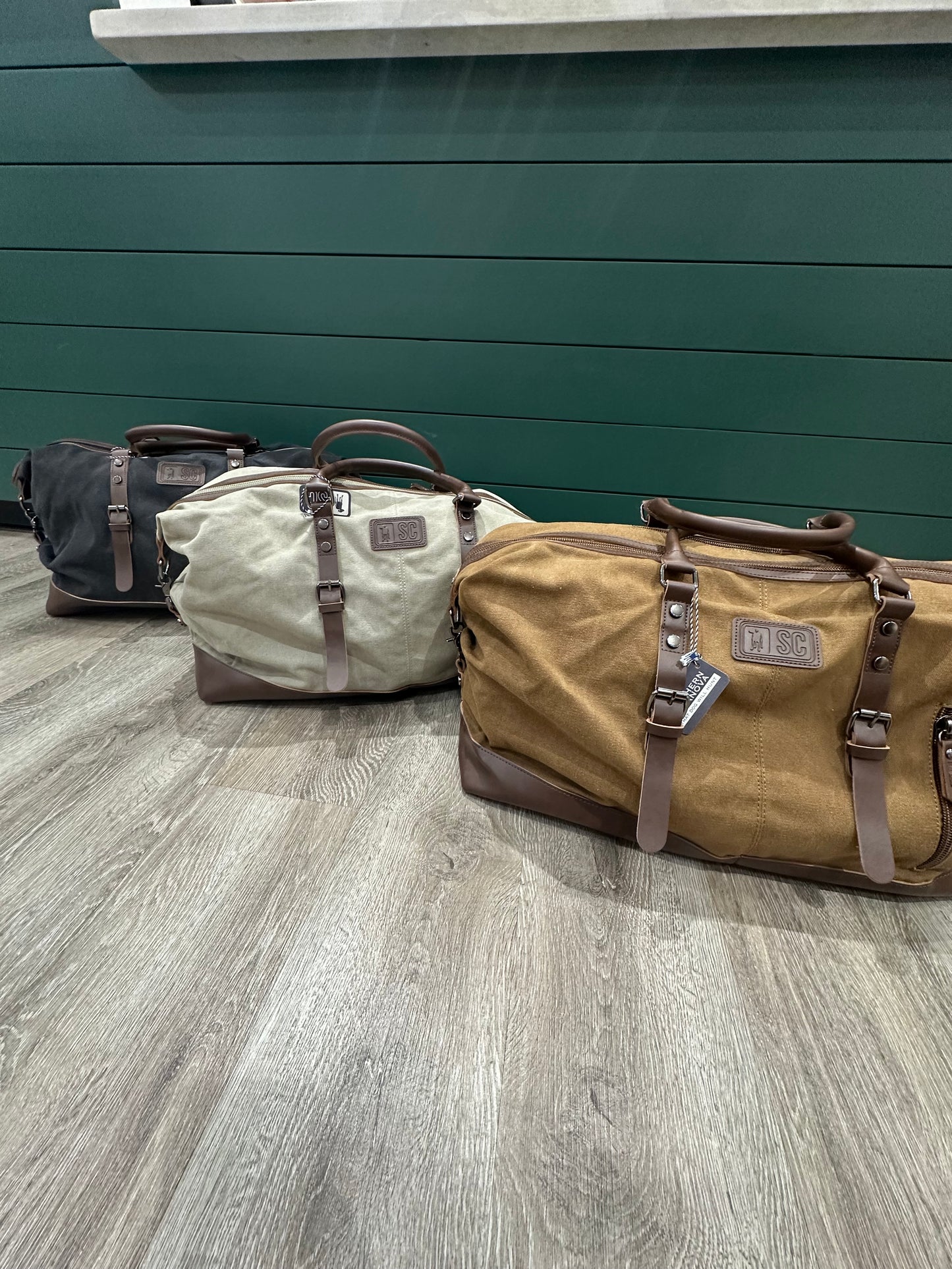 S. Casanova F25 Heritage Canvas Weekender