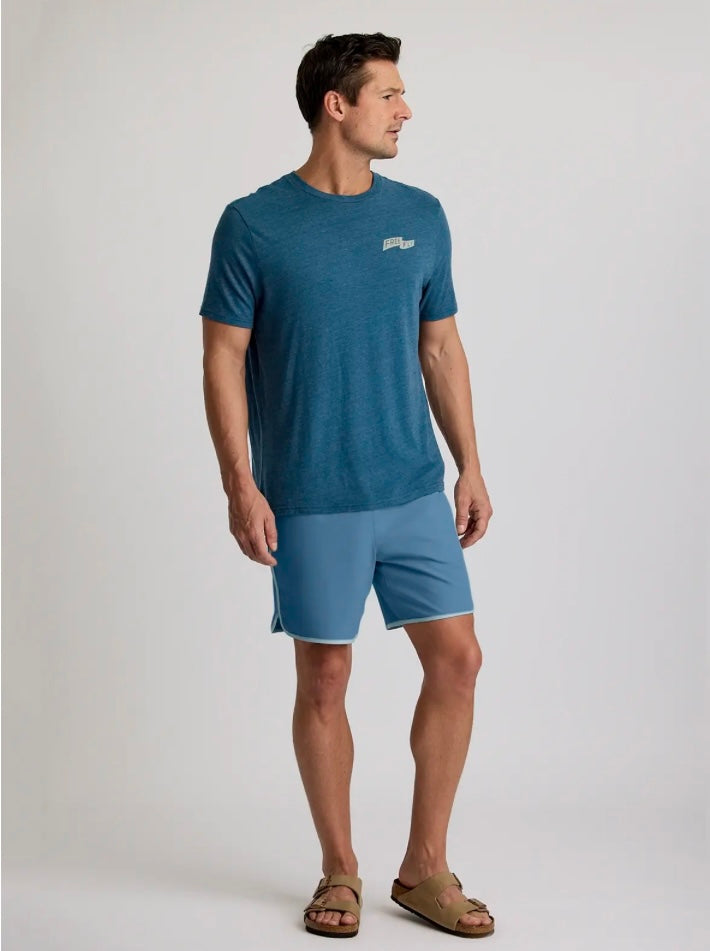 Free Fly Mens Reverb Short - Pacific Blue
