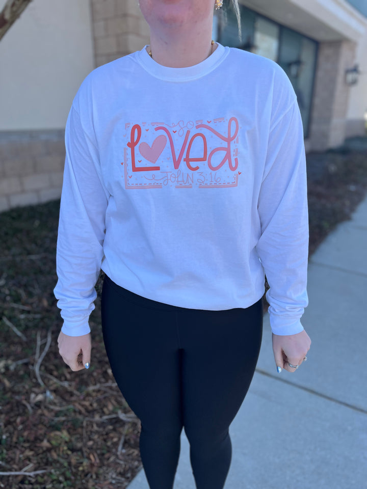 SO LOVED - JOHN 3:16 L/S Tee