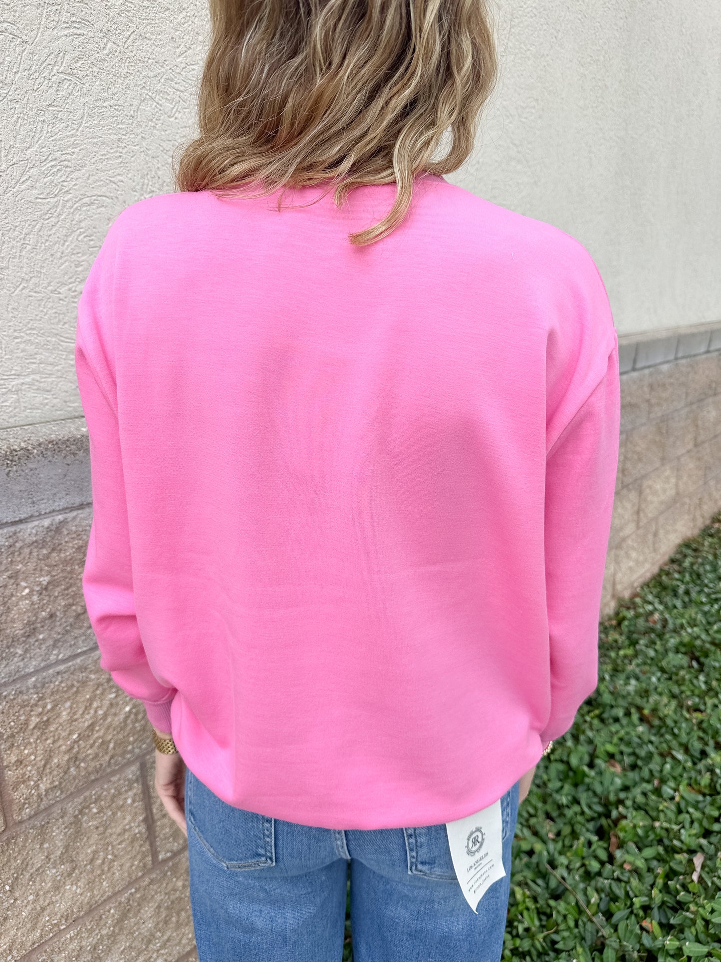 MS Sarah Sweatshirt - Green Trees