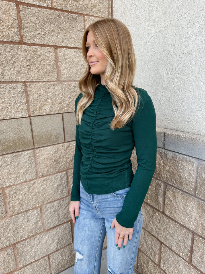 The Lindsey Top: Green
