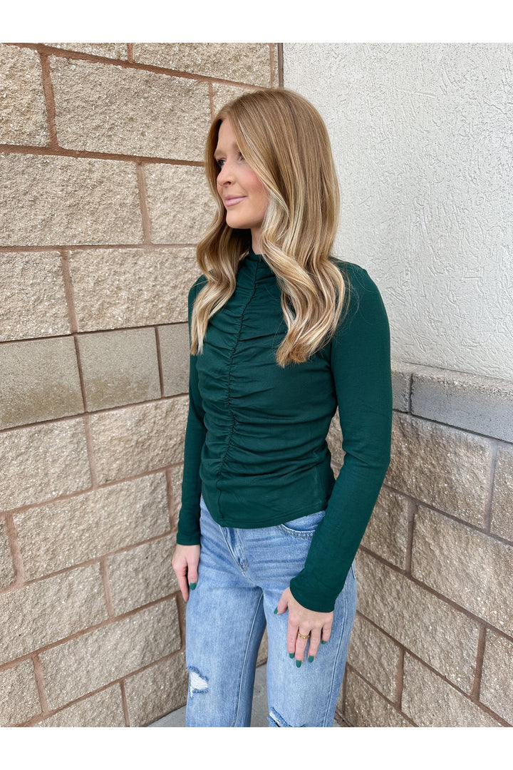 The Lindsey Top: Green