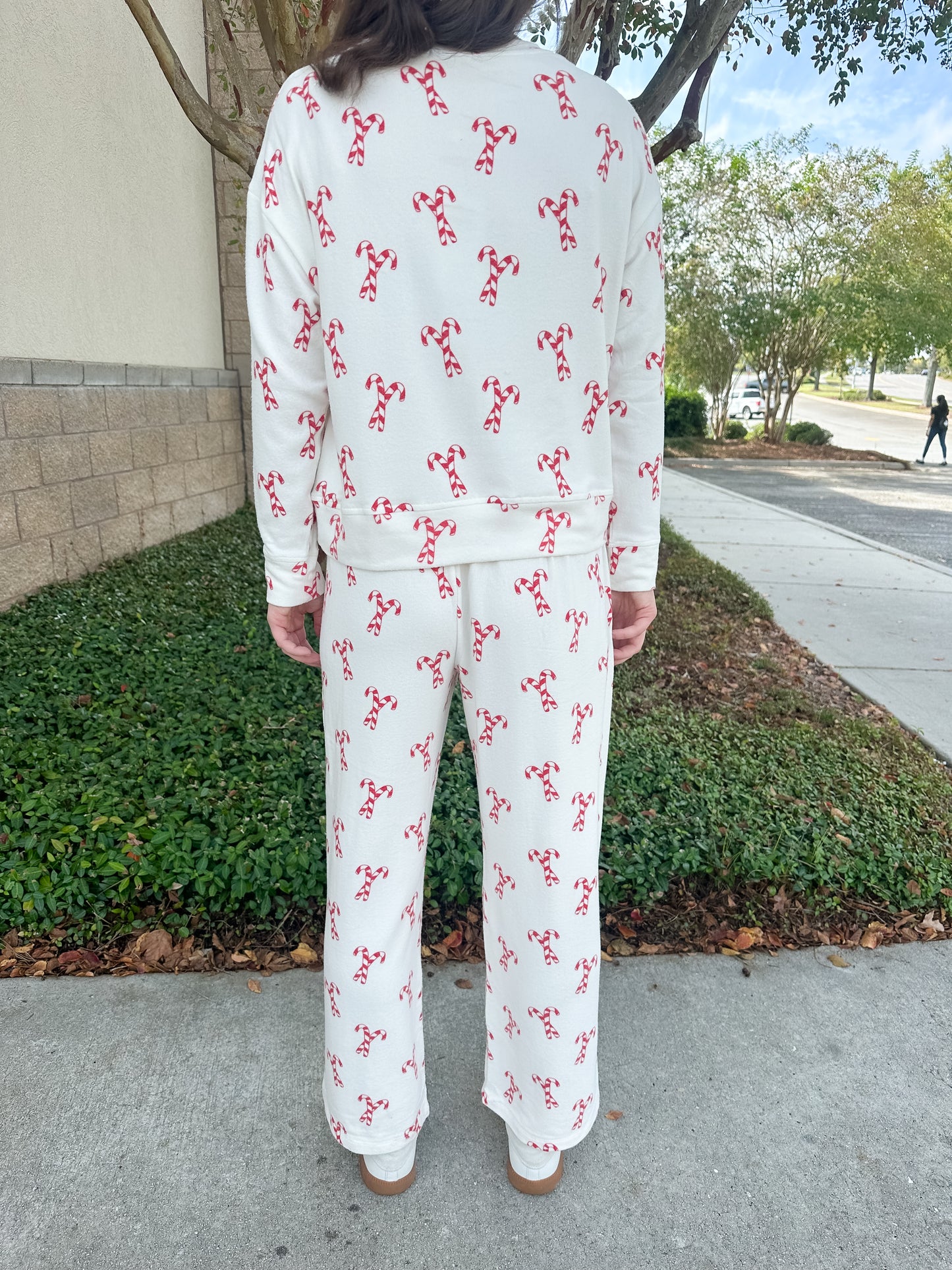 MS Sophie PJ Pant Set - Candy Canes