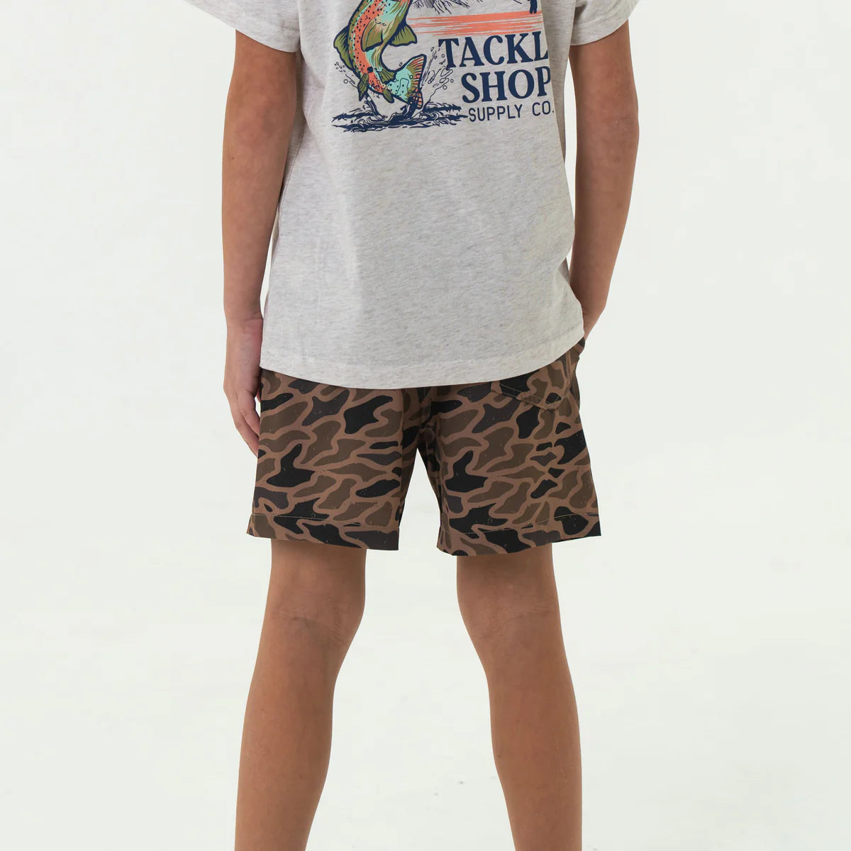 Burlebo Youth Everyday Short - Gauge Camo