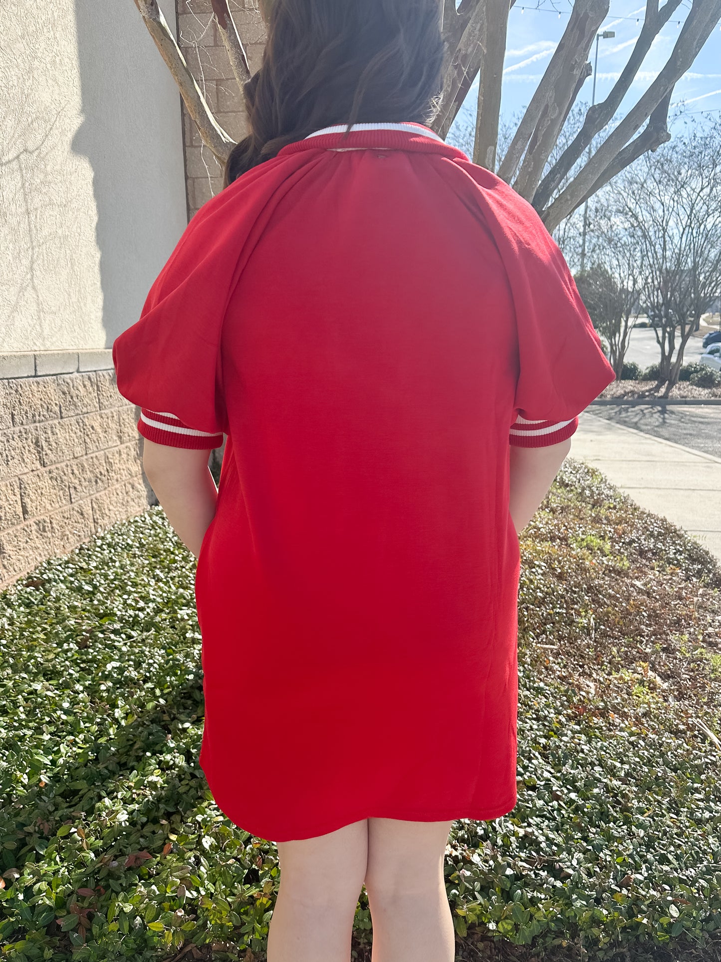 Track Ready Dress - Red