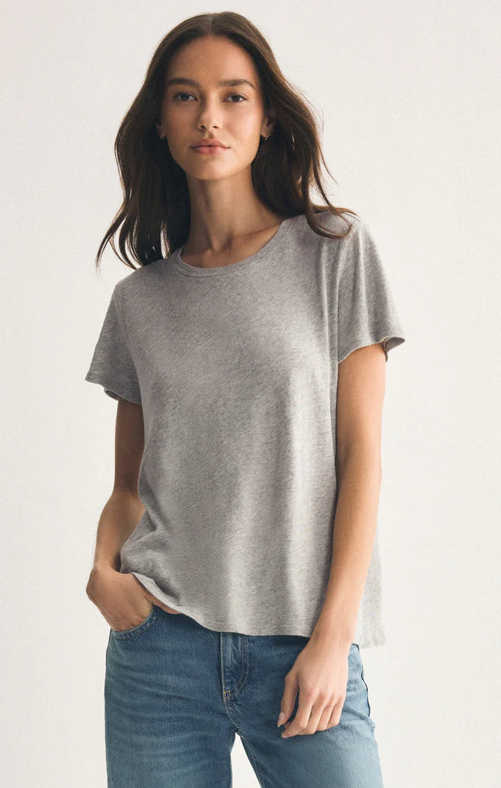 Foundation Slub Tee - Classic Heather Grey