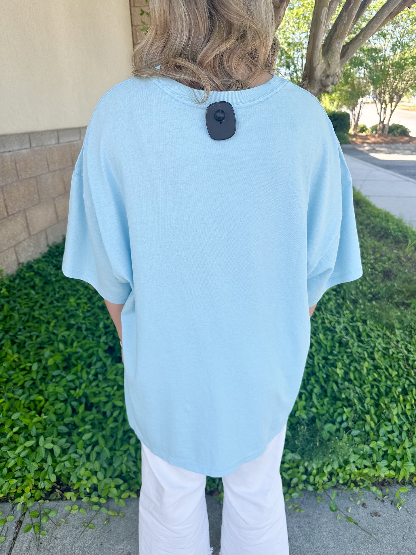 Hana Basic Tee - Blue