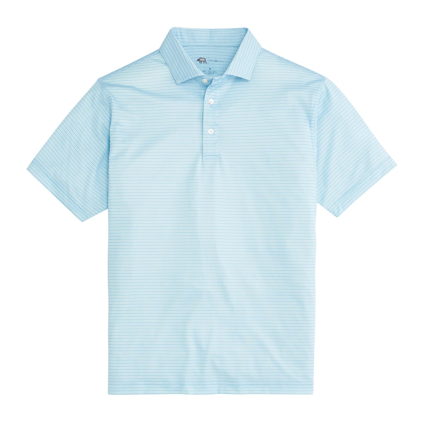Onward Reserve Pairing Stripe Performance Pique Polo - Dutch Canal