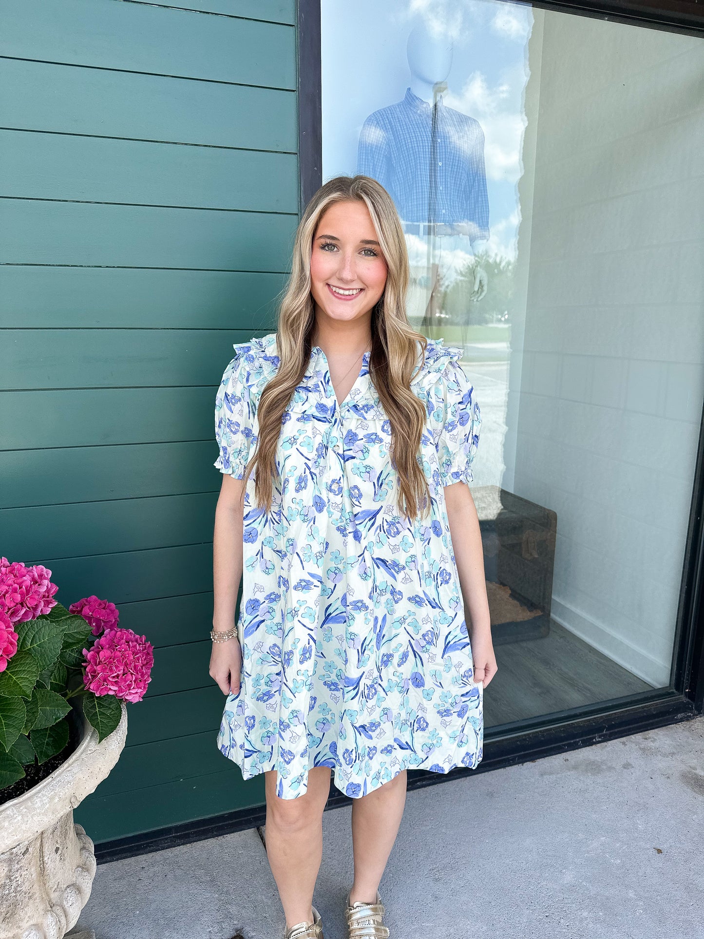 Mary Alice Collared Dress