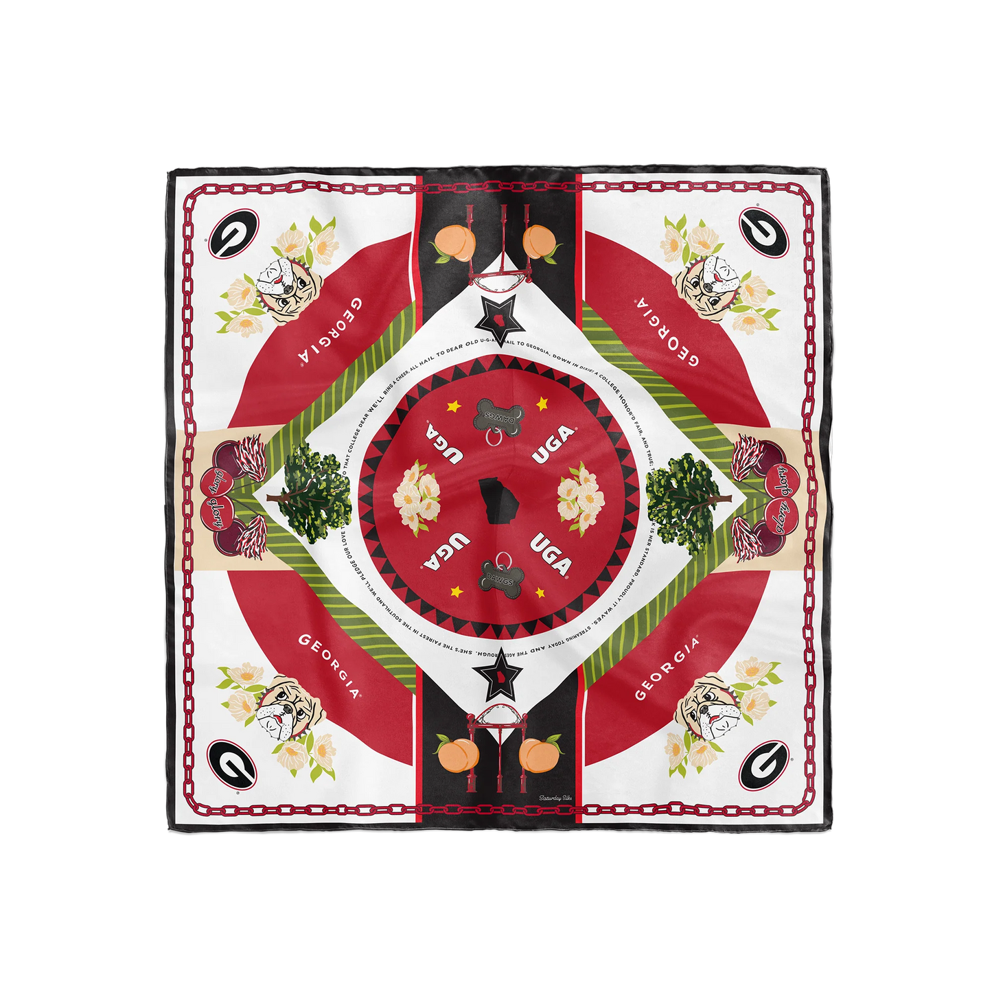 Georgia Bulldogs Saturday Scarf