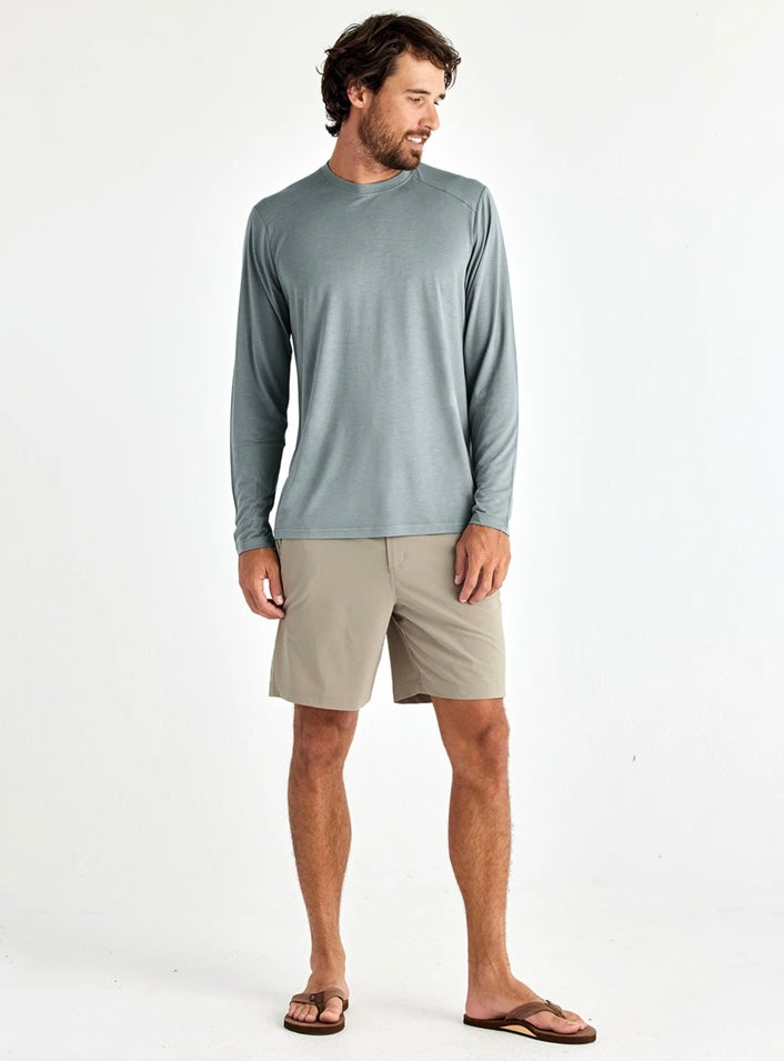 Free Fly Men’s Bamboo Lightweight Long Sleeve - Slate