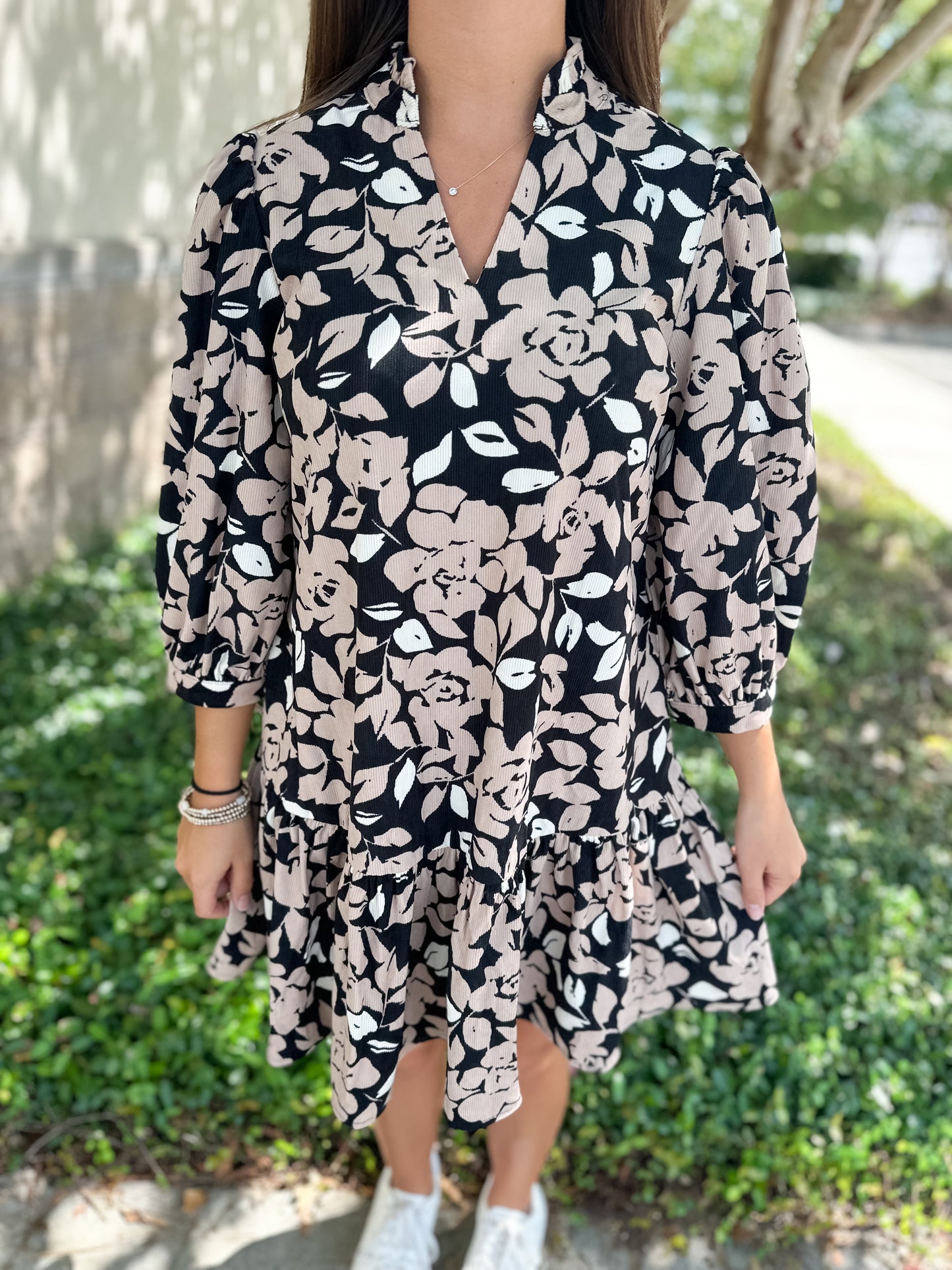 Naomi Dress - Ready Set Grow Tan