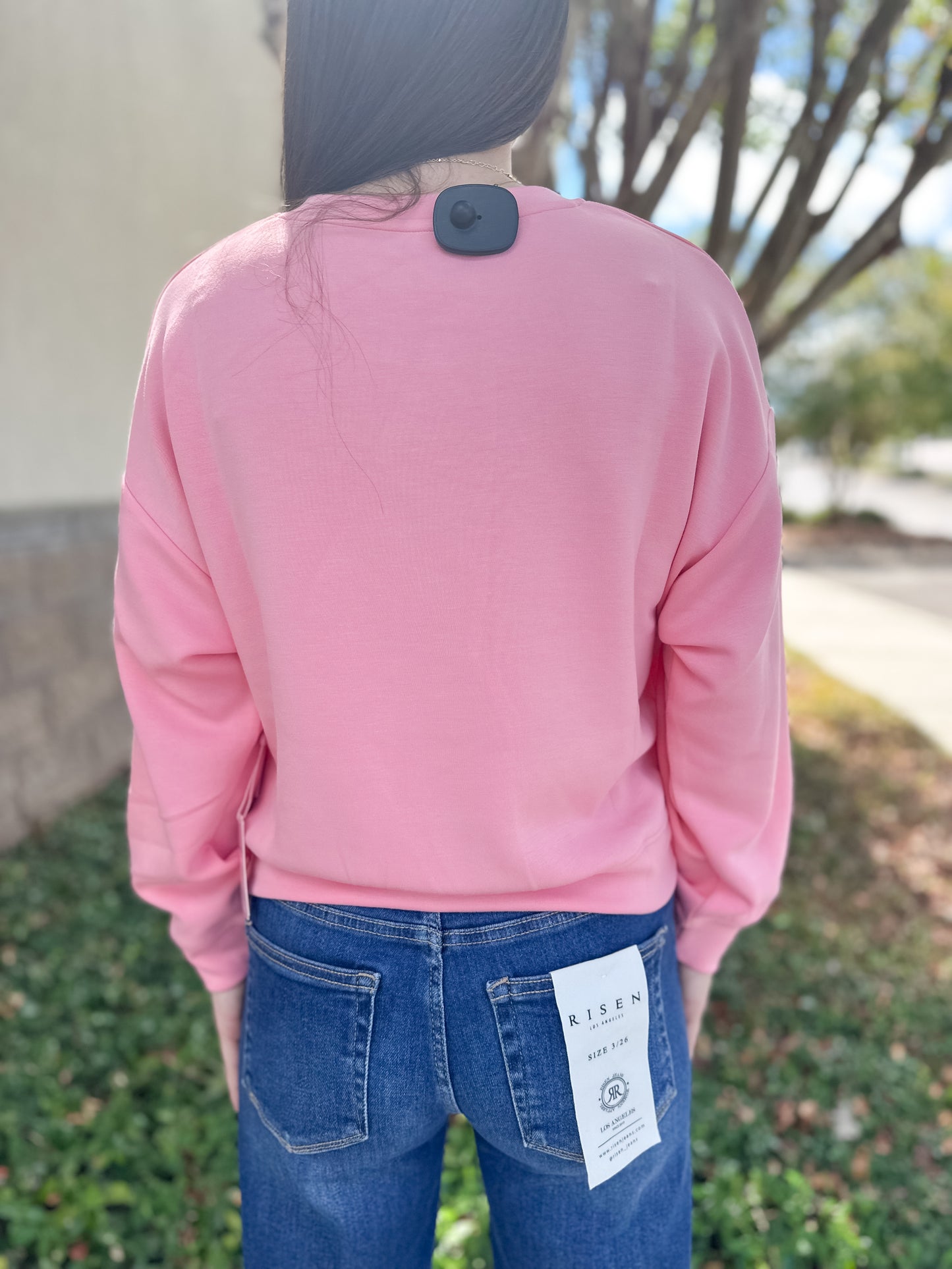 Simply Pullover Crewneck - Petal Pink