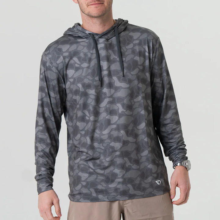 Men’s Burlebo Performance Hoodie - Stone Camo