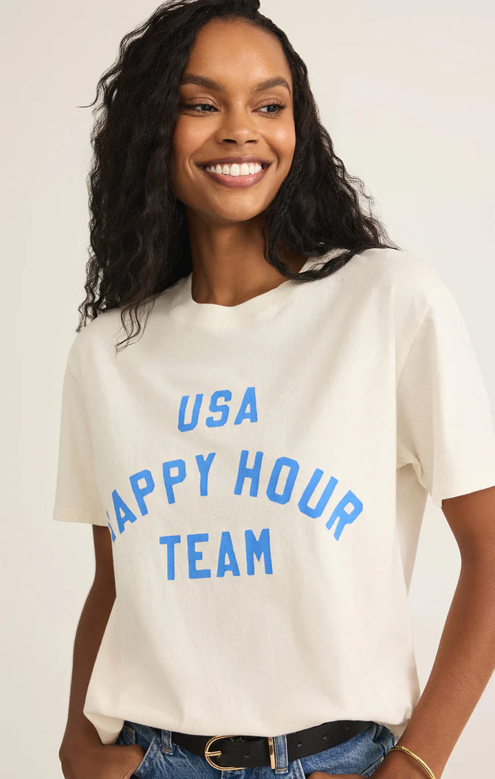 Team Happy Hour Boyfriend Tee