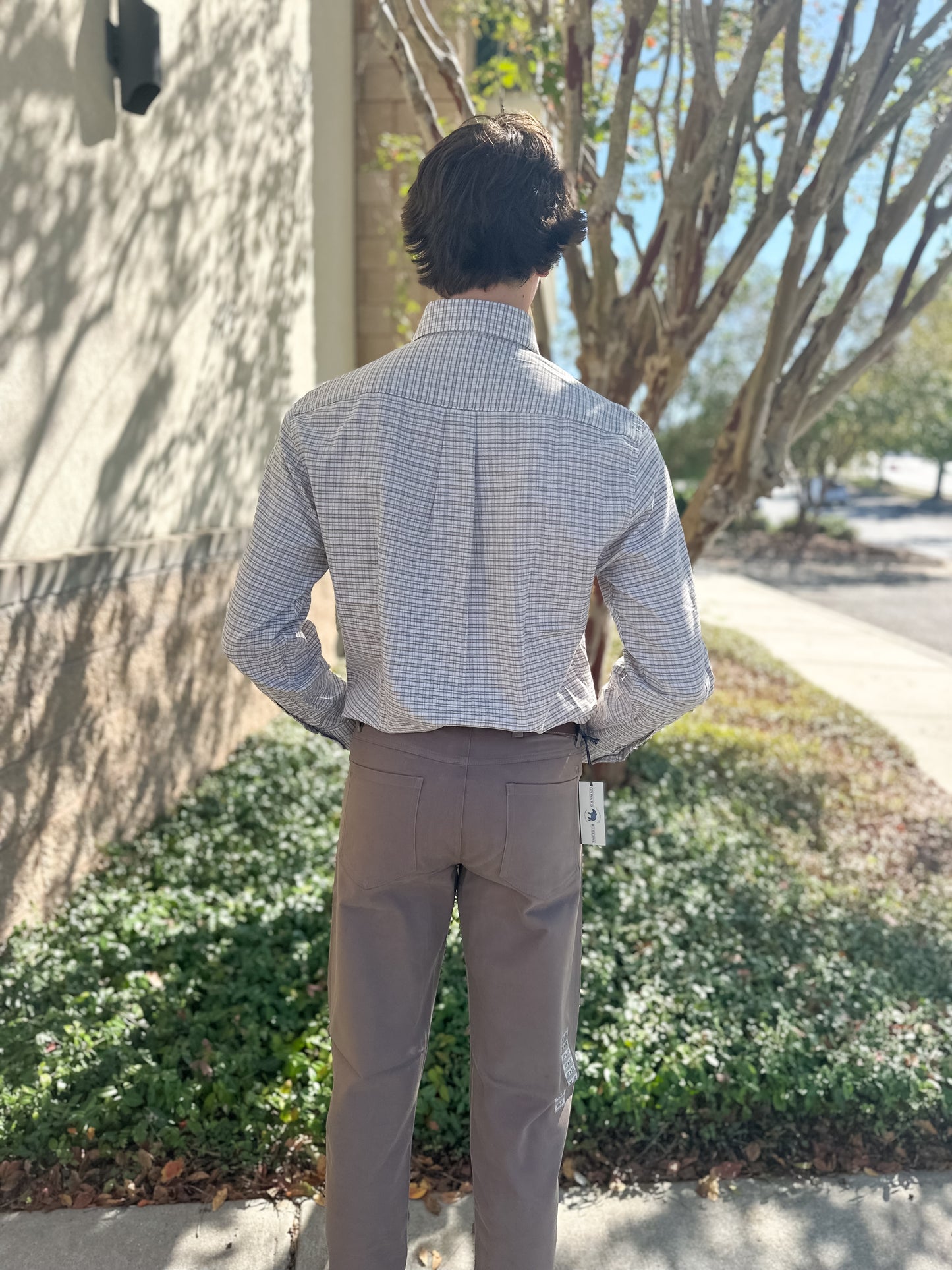 S. Casanova F25 Matthew Button Down - Seaside