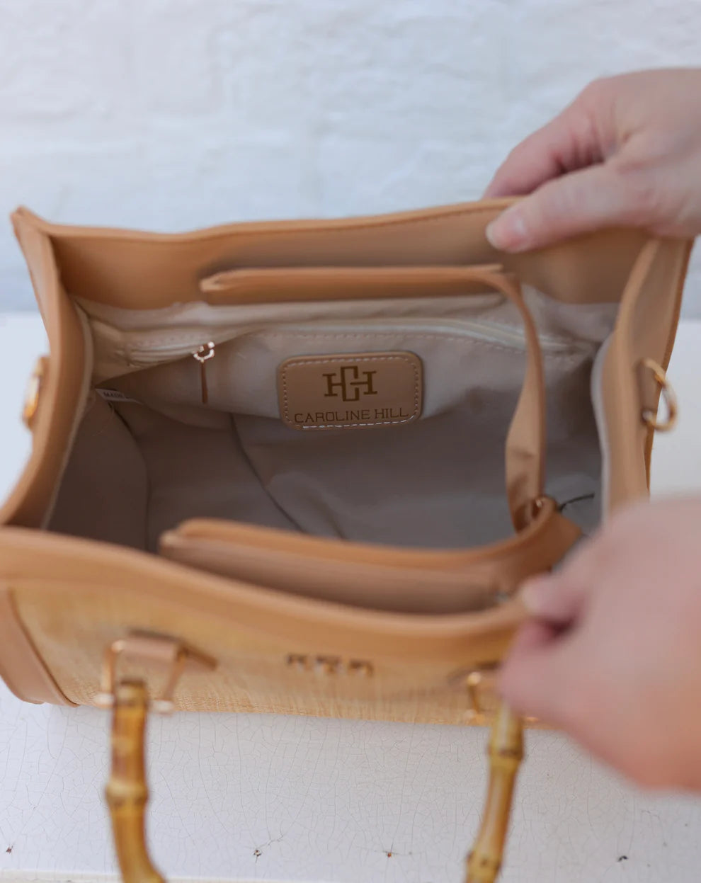 CH Kennedy Tote - Natural Mint