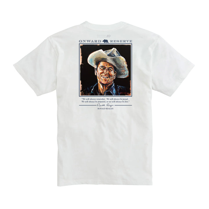 Onward Reserve Knox Cowboy Reagan S/S T-Shirt - White