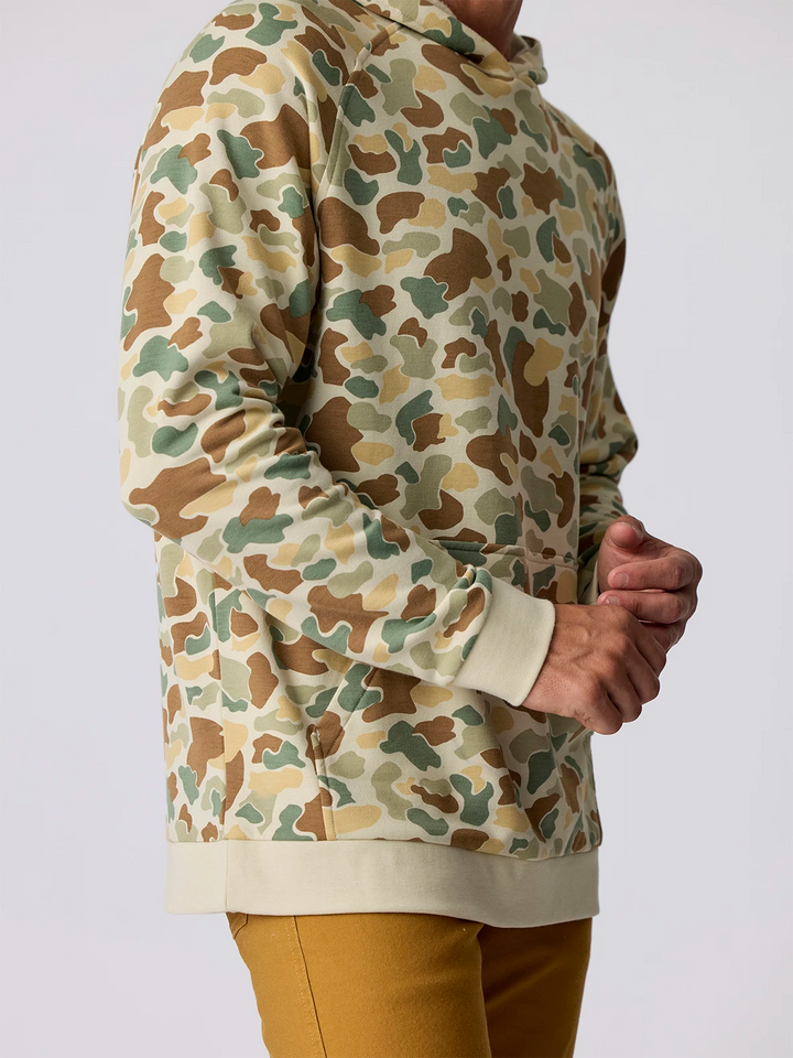 FreeFly Men’s Bamboo Lightweight Fleece Hoodie - Vintage Camo