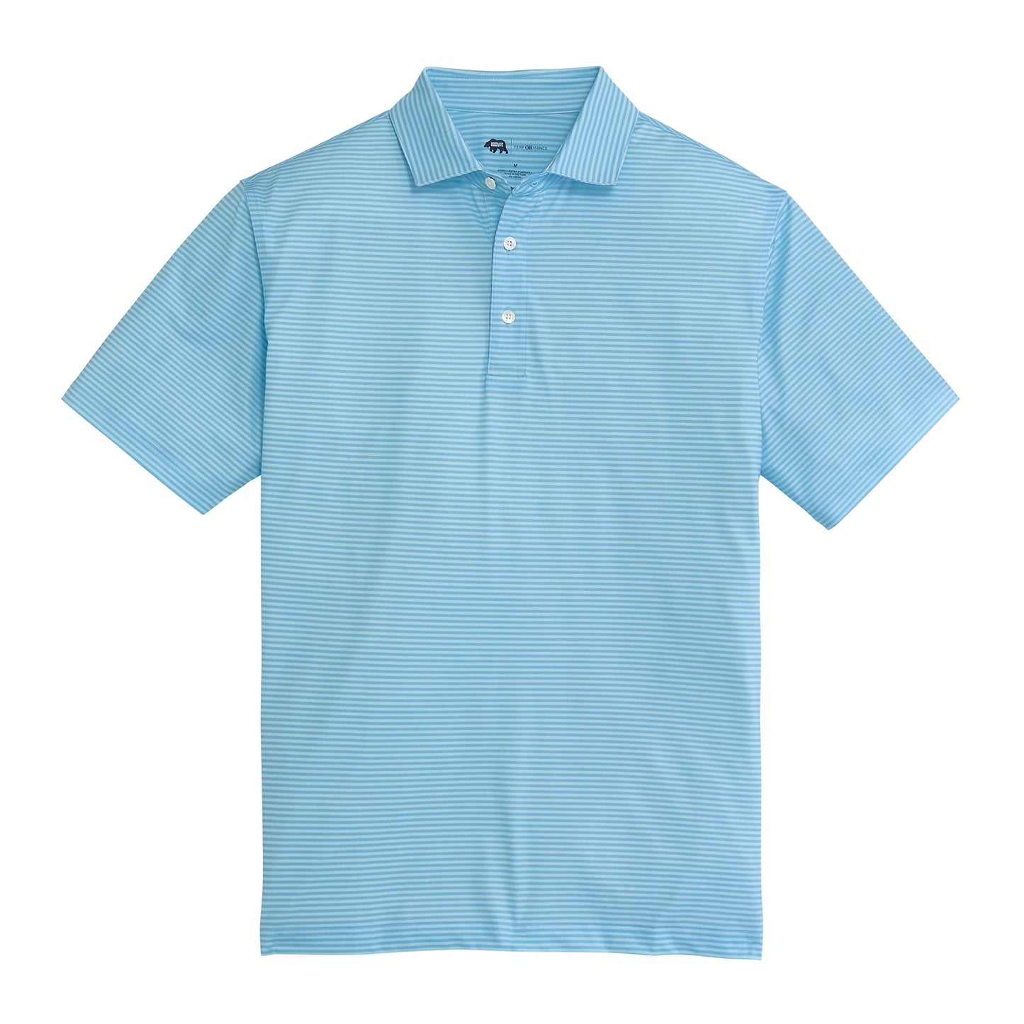 Onward Reserve Echo Stripe Performance Polo - Breeze