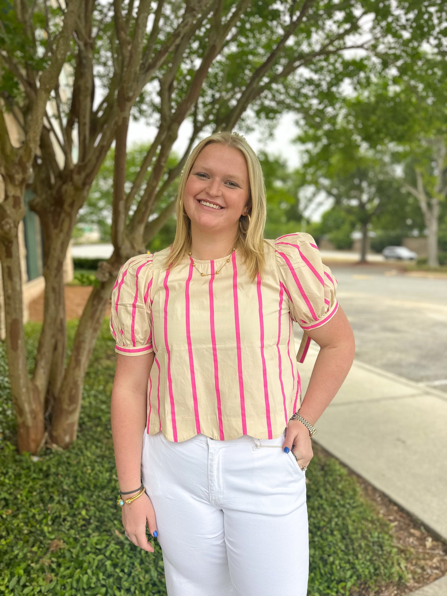 Sally Striped Top
