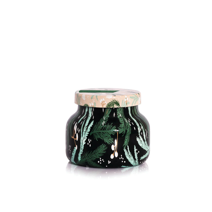 Crystal Pine Pattern Play Petite Jar Candle