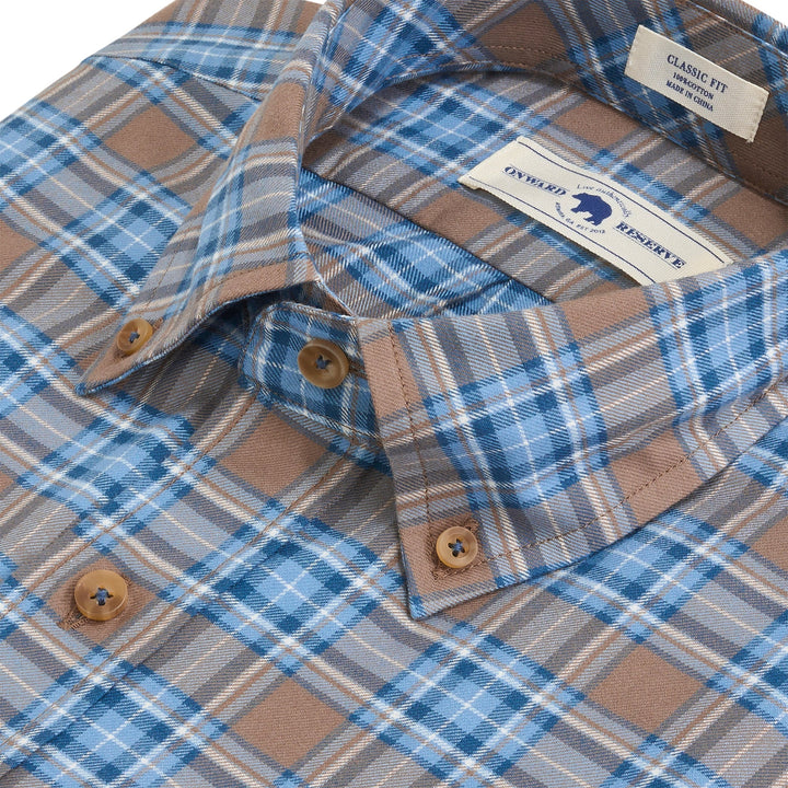 Onward Reserve Adgers Featherweight Flannel - Walnut