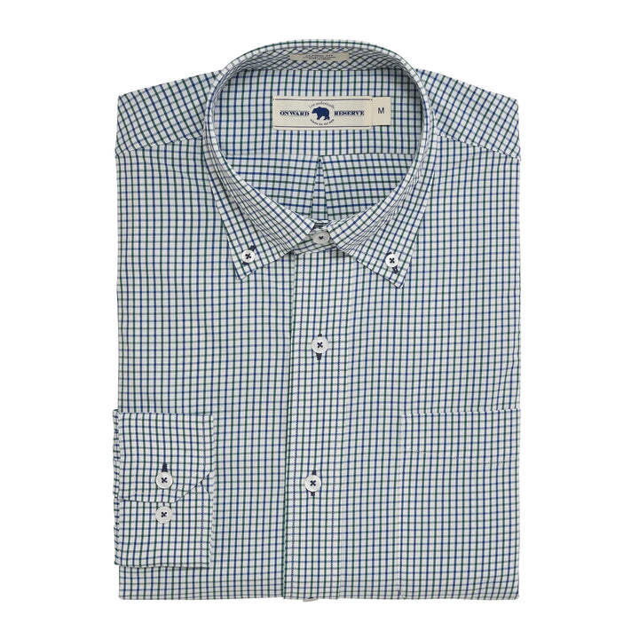 Onward Reserve Edge Classic Fit Performance Shirt - Smoke Pine