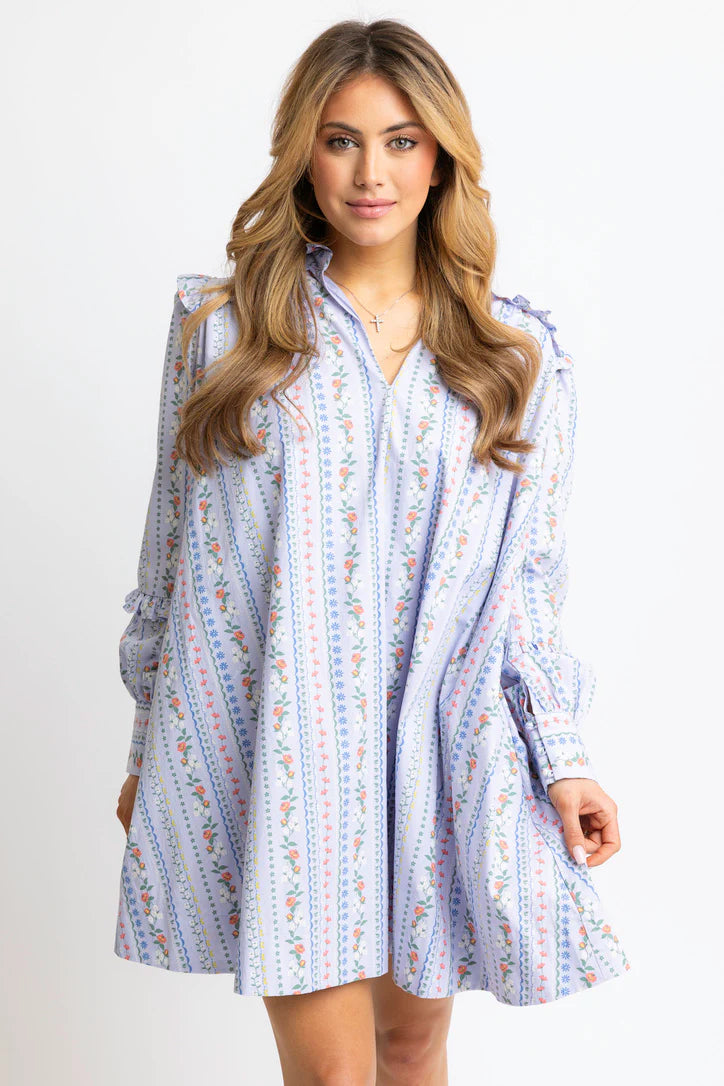 Marty Floral Vine Dress