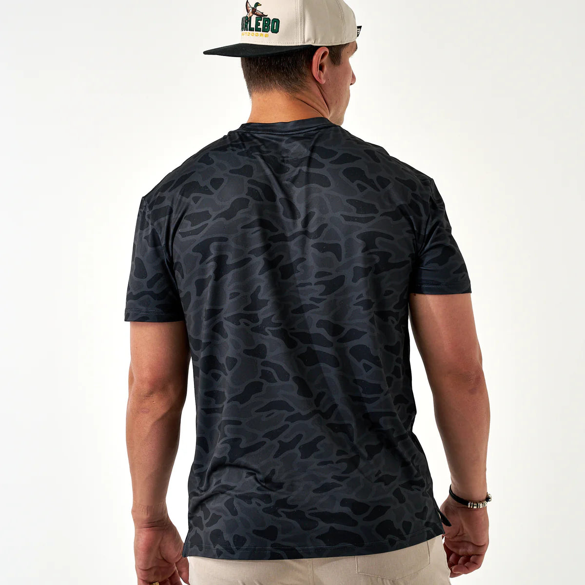 Burlebo Men’s Go To Tee - Black Camo
