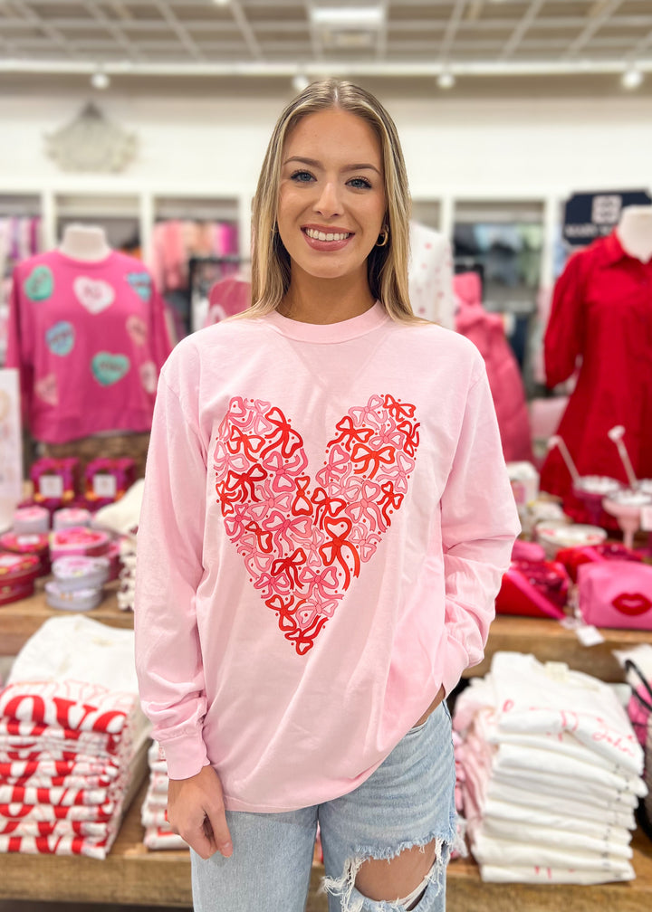 Heart of Bows L/S Tee