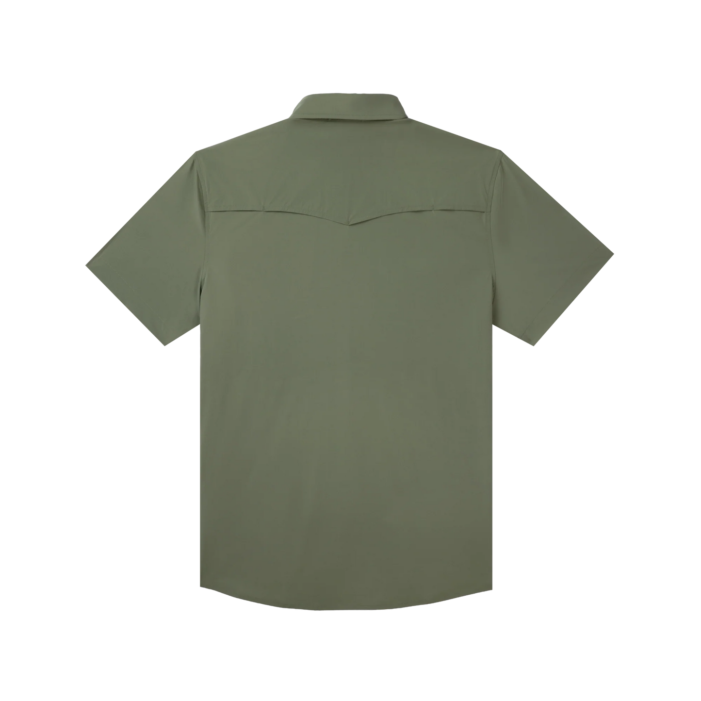 Poncho Men’s “The Grazer” S/S Regular Tuff Thread Shirt - Moss Green