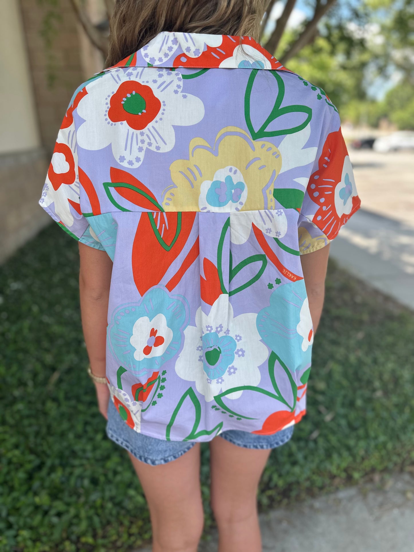 Helen Signature Collar Top