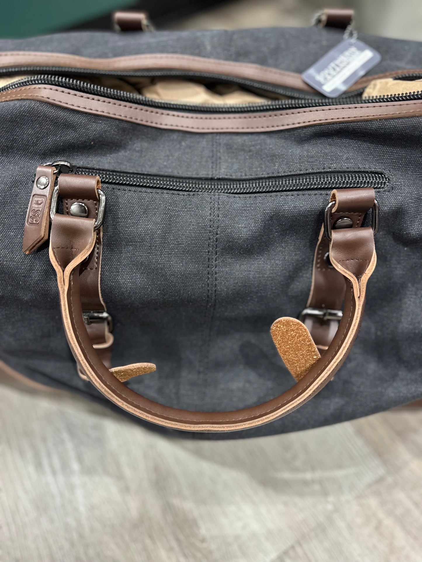 S. Casanova F25 Heritage Canvas Weekender