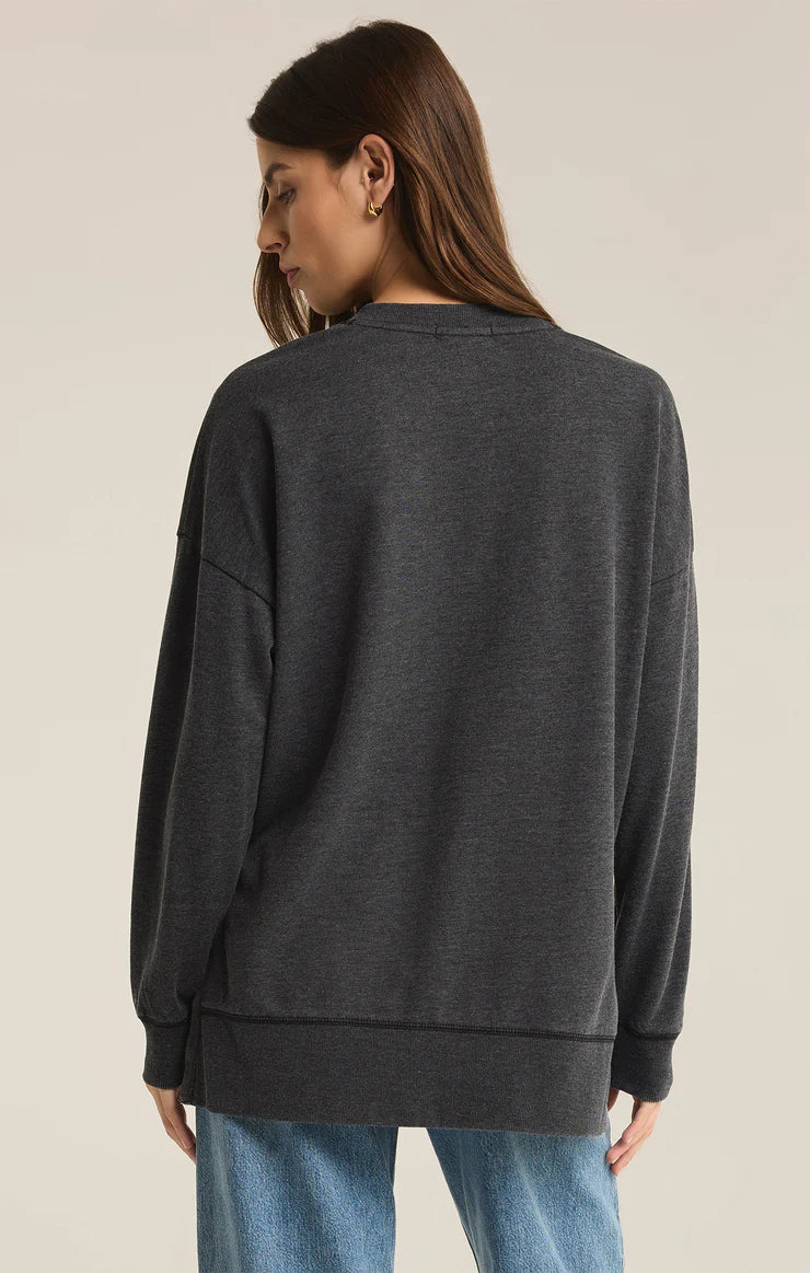 Modern V-Neck Weekender Sweatshirt Z Supply