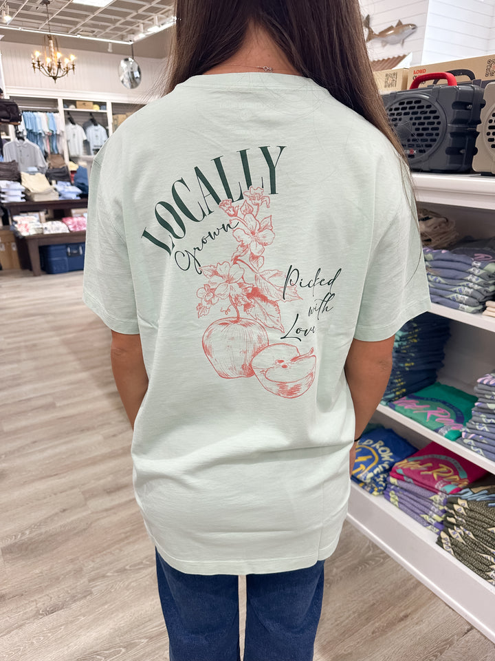 SSCO Women’s Locally Grown S/S Pocket T-Shirt - Cool Mist