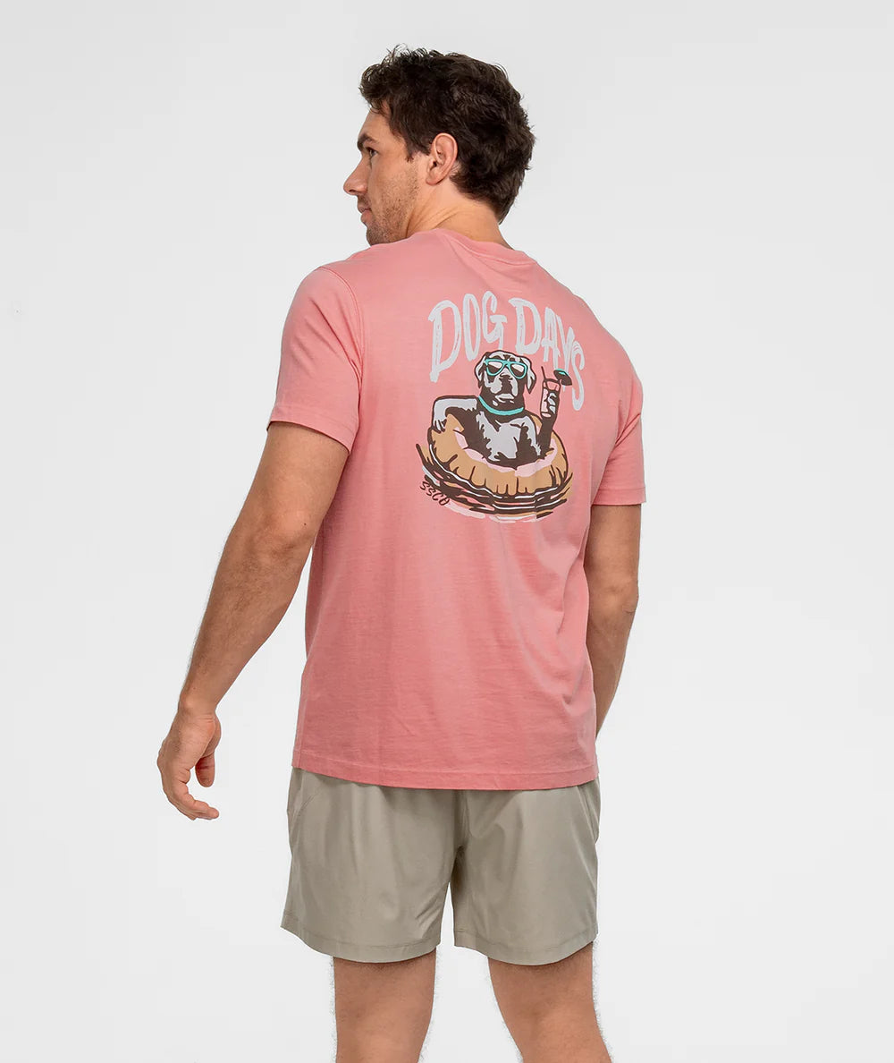 SSCO Men’s Dog Days S/S T-Shirt - Mauveglow