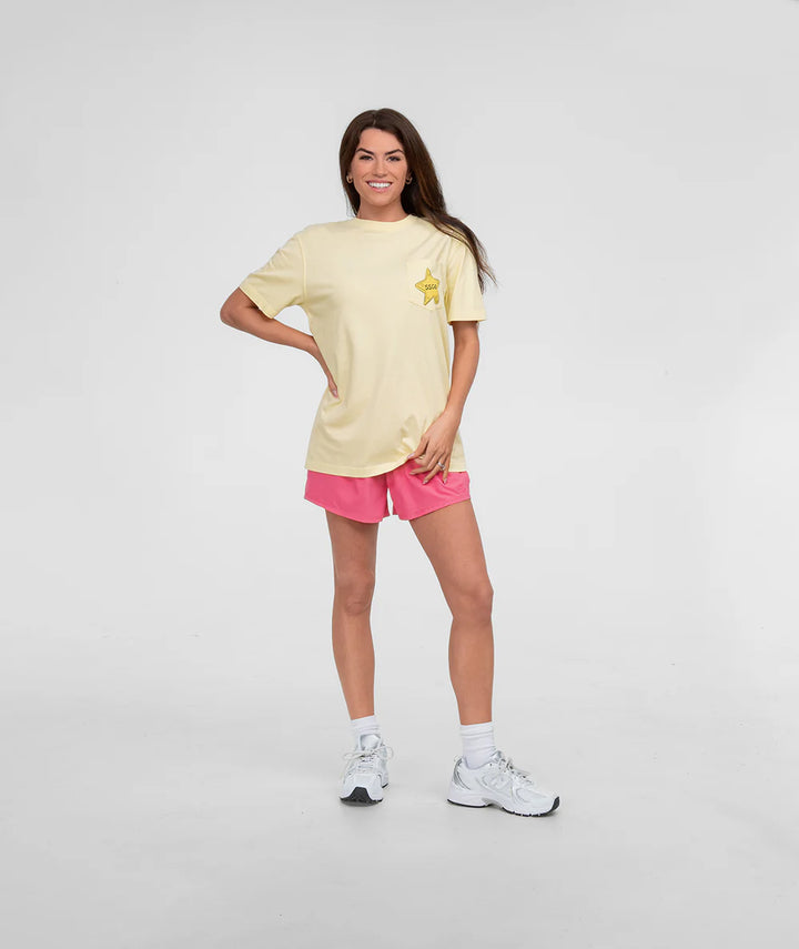 SSCO Women’s S26 Hotel Good Life S/S T-Shirt - Canary