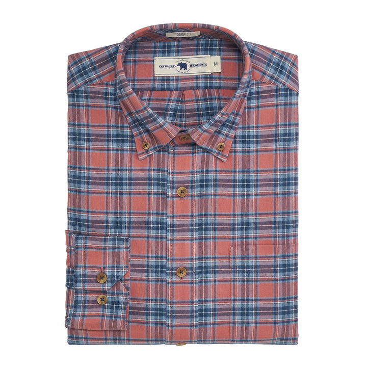 Onward Reserve Whipcord Featherweight Flannel - Crabapple