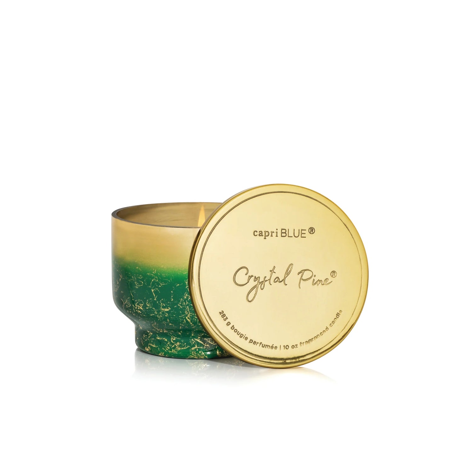 Crystal Pine Glimmer Inverted Candle