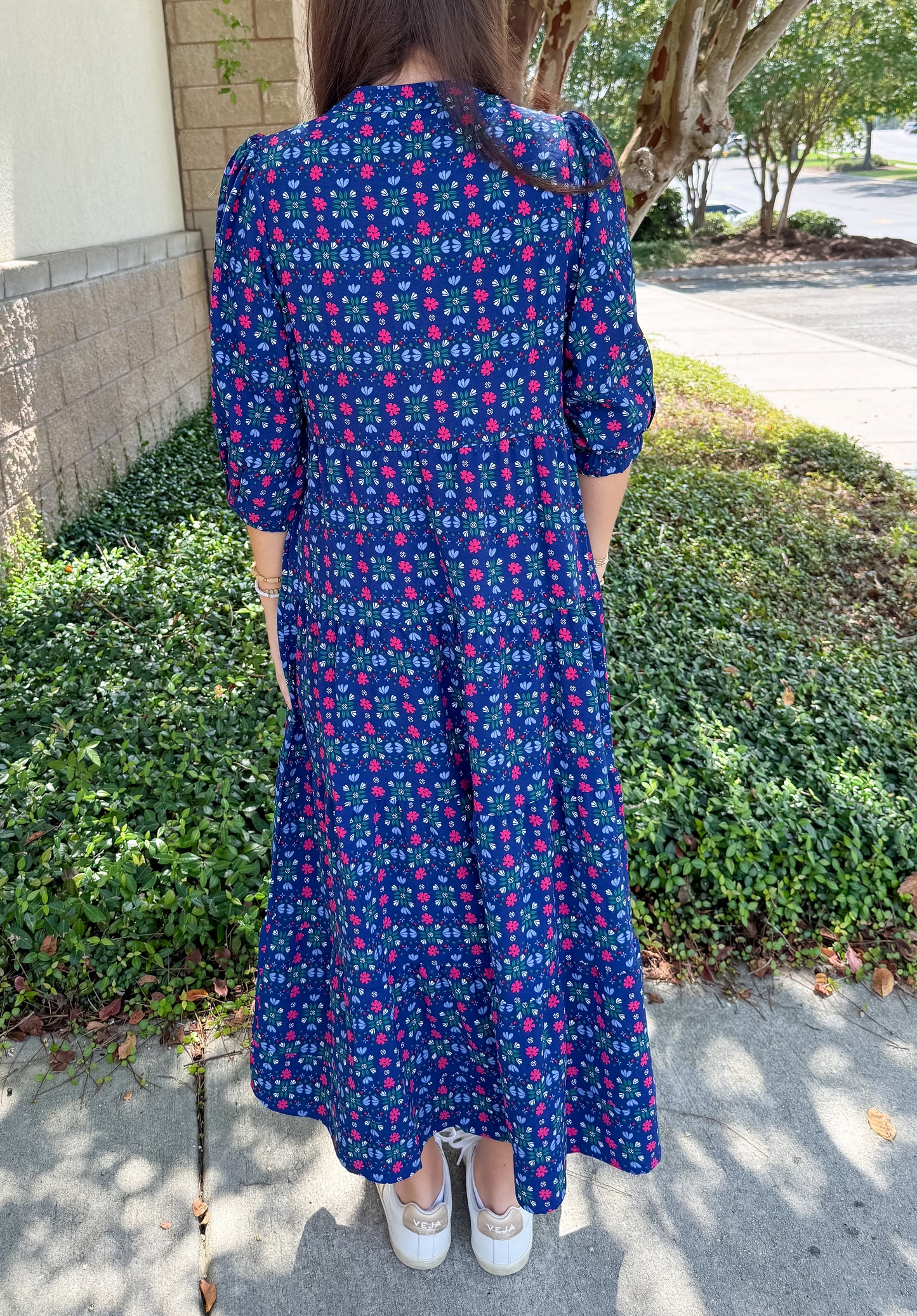 Cameron Dress - Take Two Navy
