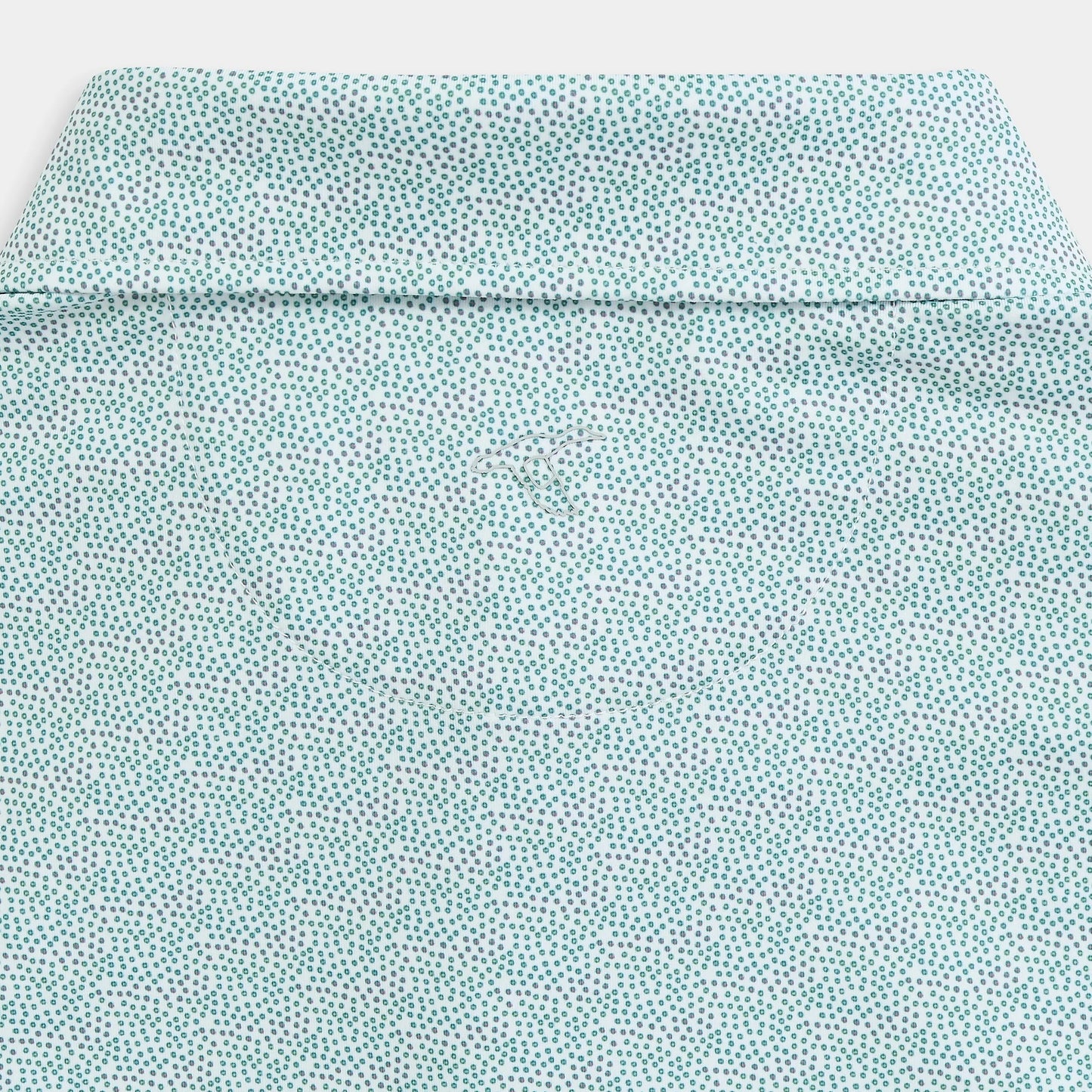 Genteal F25 Rainbow Trout Printed Performance Polo - Bay Leaf