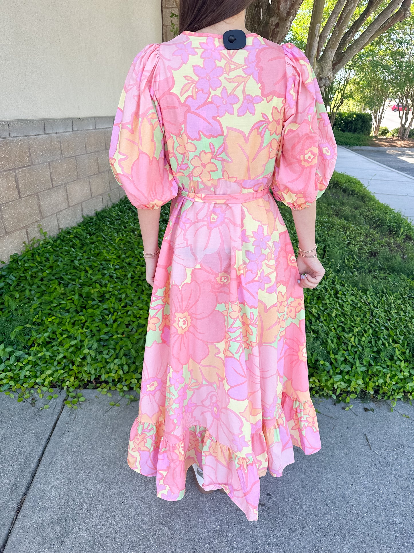 Andrea Belt Maxi Dress