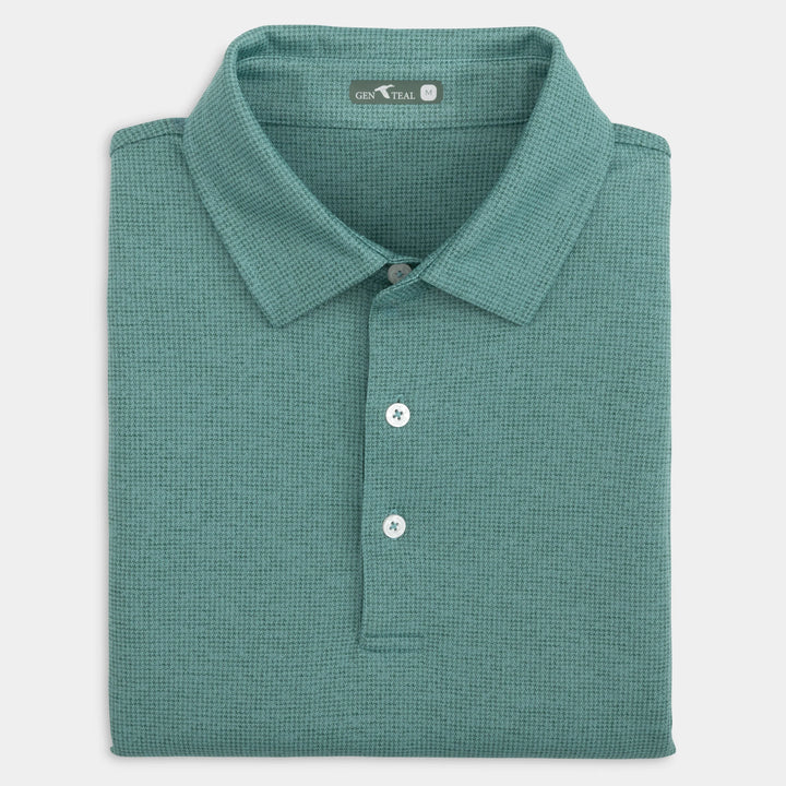 Genteal Spring ‘25 Scales Textured Polo - Trellis